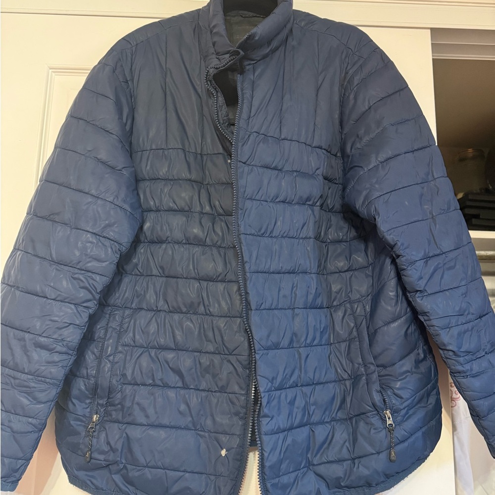 Swiss Tech Men's Navy Puffer Jacket